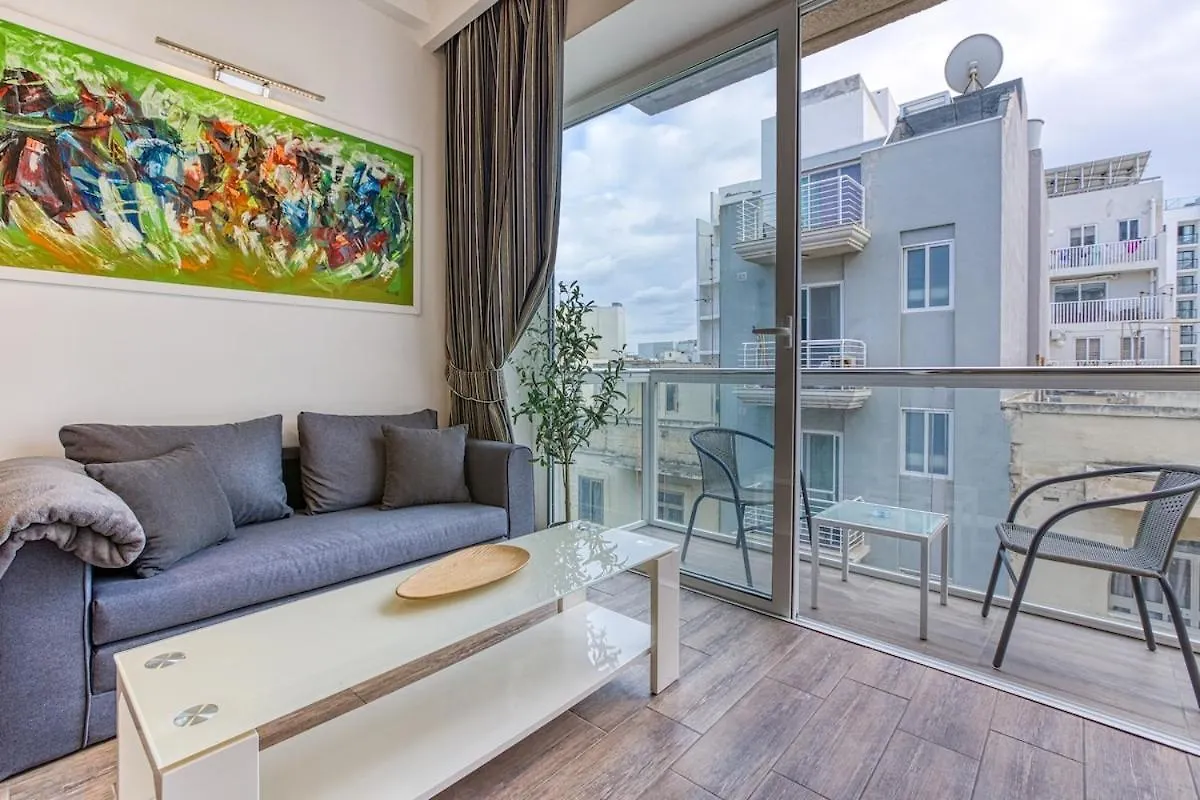 Stylish 1Bedroom Studio In The Heart Of St Julians 402 Saint Julian's 0*,